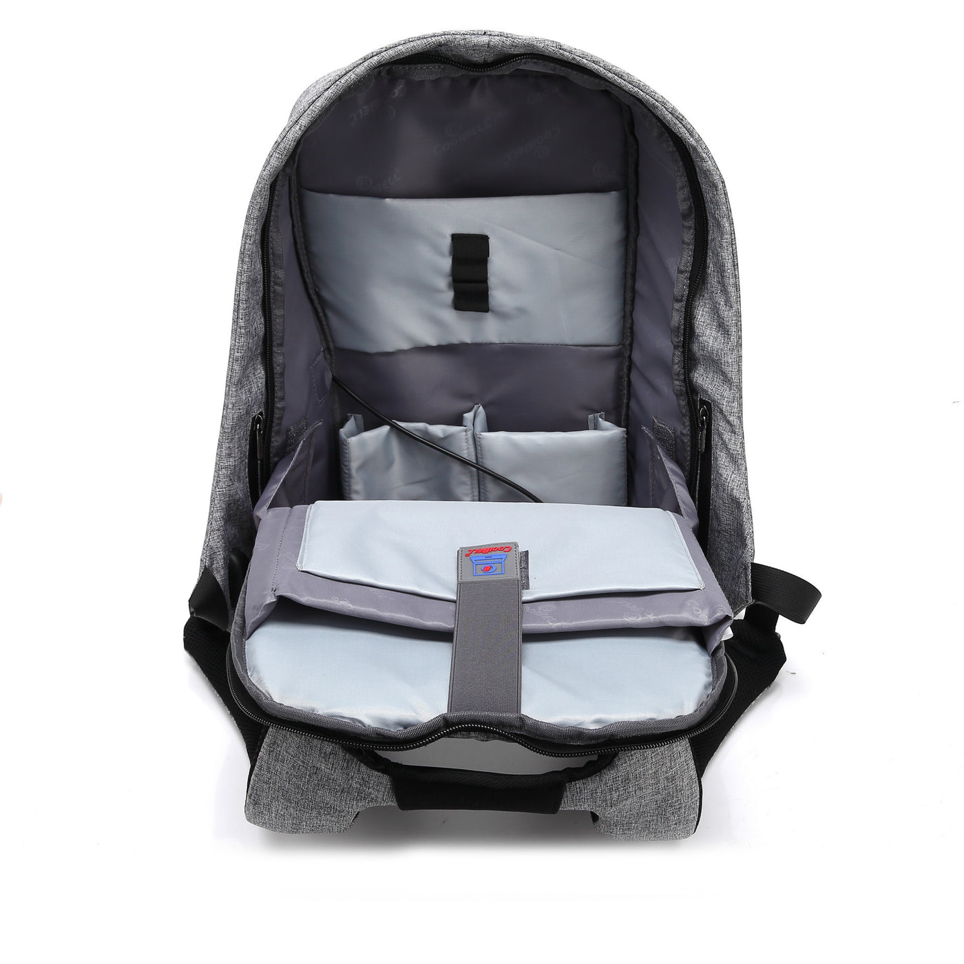 Men's anti-theft computer backpack